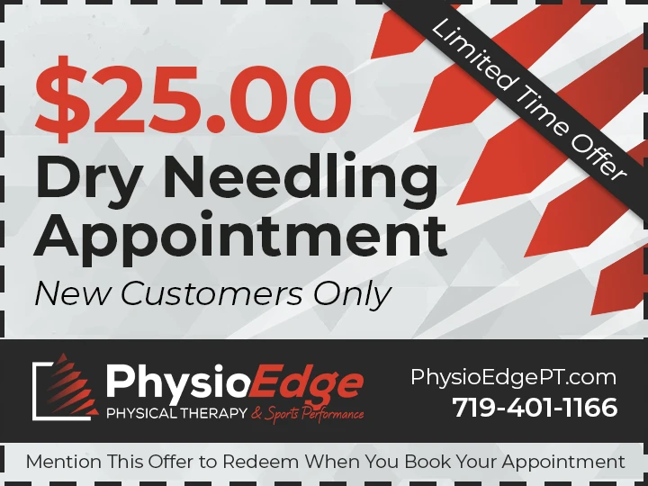 Dry needling service coupon